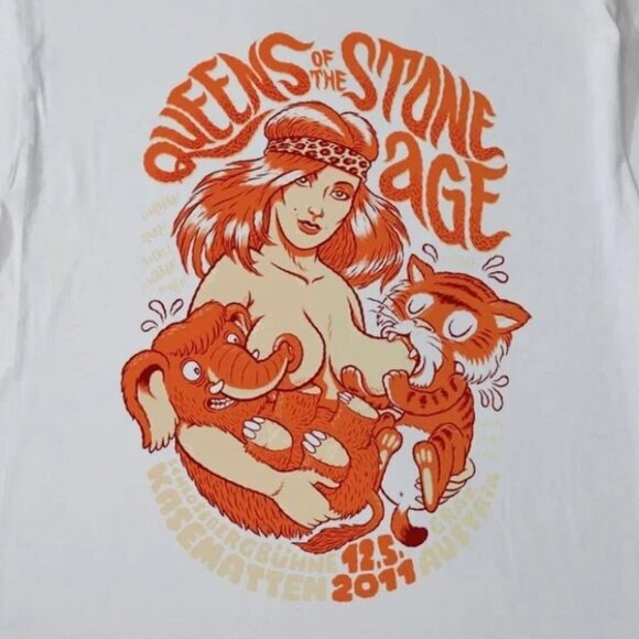 Queens of the Stone Age 2011 T-shirt 169 - Picture 2 of 5